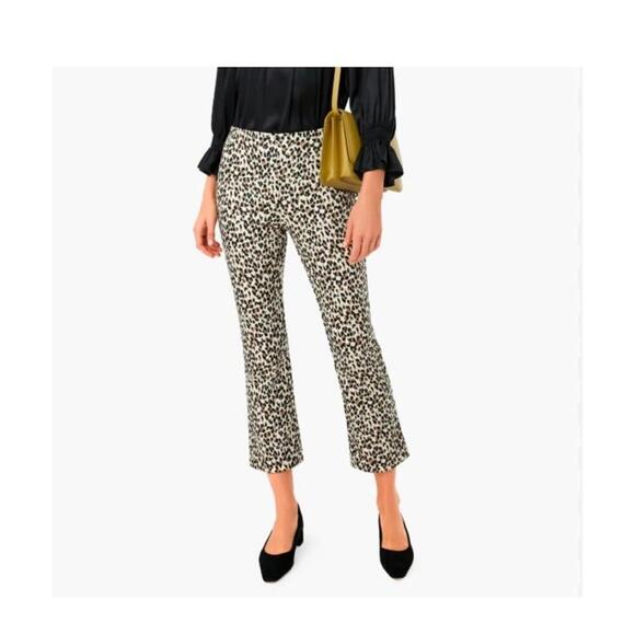 Tuckernuck Leopard Ashford Pants NWT Small S SOLD OUT - Picture 1 of 4